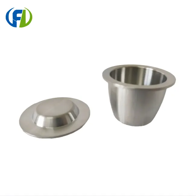Labware Zirconium Crucible with Flanged Lip price