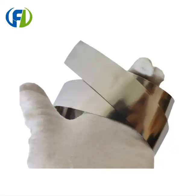 0.05mm High Purity Zirconium Foil in China