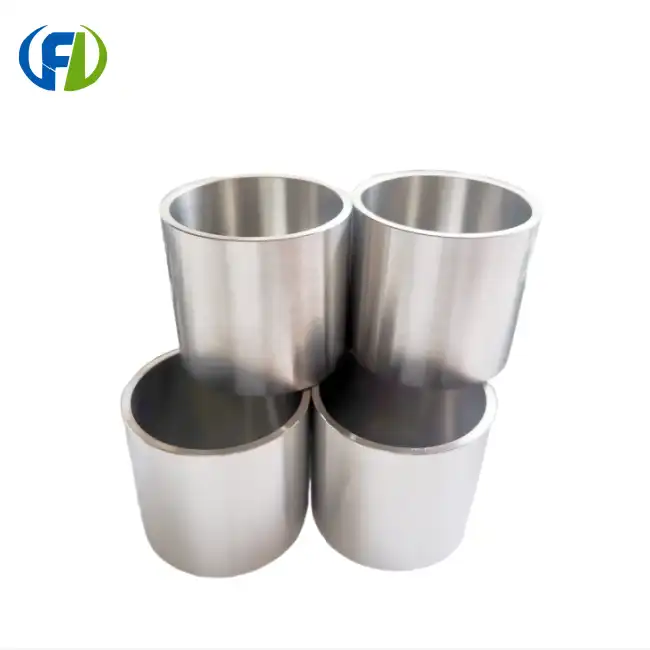 Customized Straight Arm Zirconium Crucible