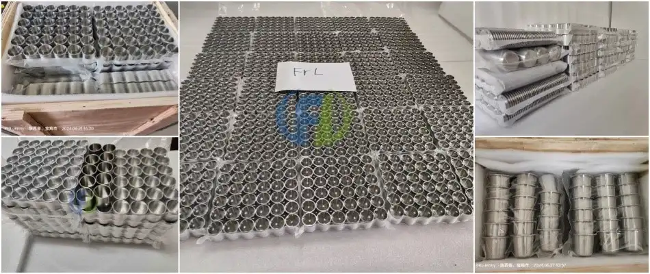 Zirconium Crucible With Flanged