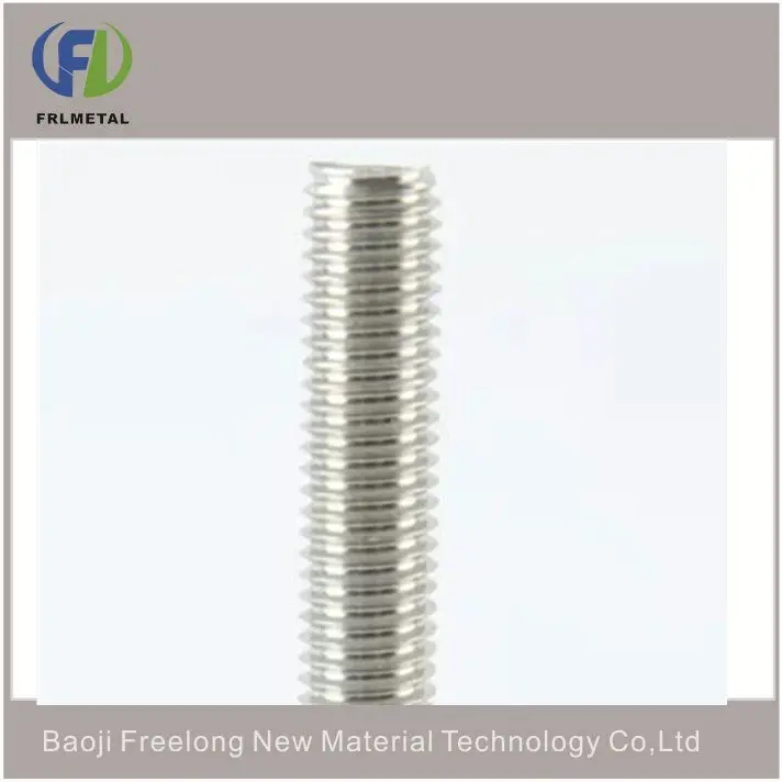 Zirconium threaded rod quotation 