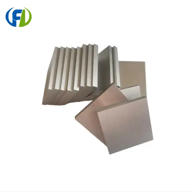 Customized 40mm Wide Zirconium Plate