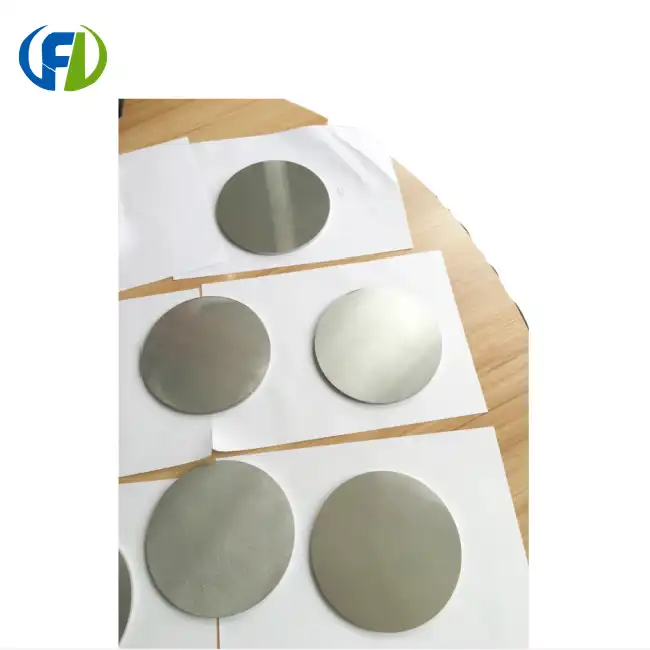 Titanium Sintered Disc factory