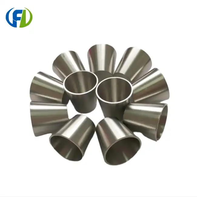 Customized 4cm High Zirconium Crucible 