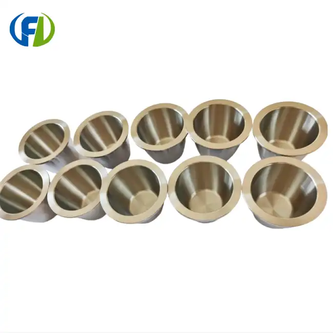 Clean Edge Zirconium Crucible Ø45mm factory 