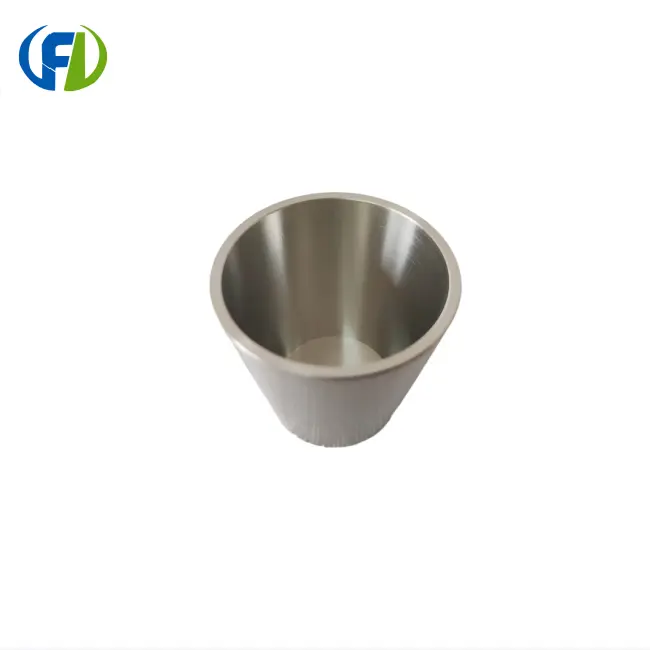 Zirconium Crucible With Reinforced Rim Ø80mm for sale