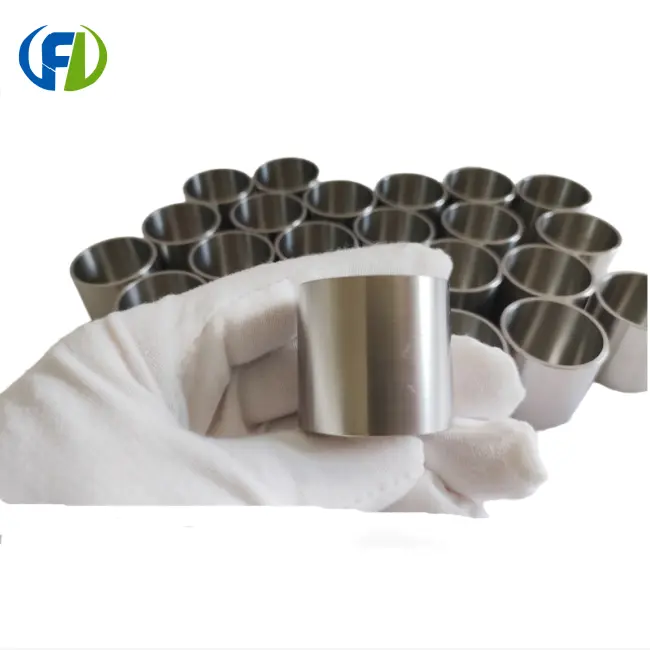 Small Zirconium Crucible Ø25×30mm for Metal suppliers