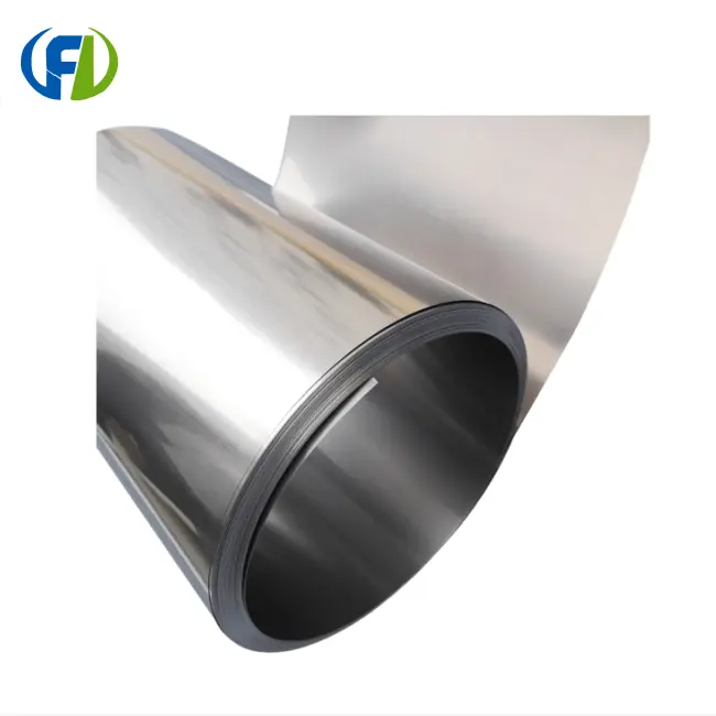 Customized titanium foils