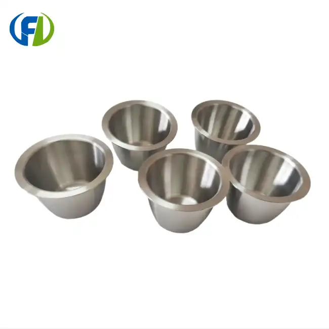 50ml Zirconium Crucible With Rim suppliers