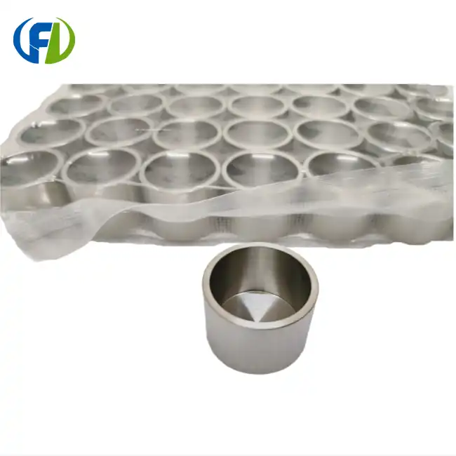 Customized 32mm High Zirconium Crucible Customized 32mm High Zirconium Crucible