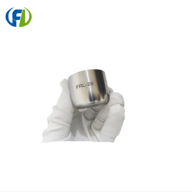 Electrolytic Grade Zirconium Crucible 2.5mm Thick suppliers