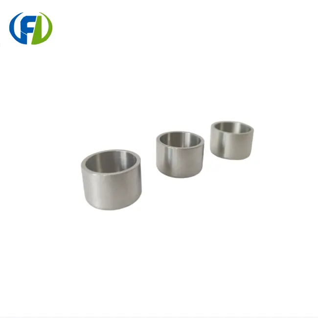 Electrolytic Grade Zirconium Crucible 2.5mm Thick factory