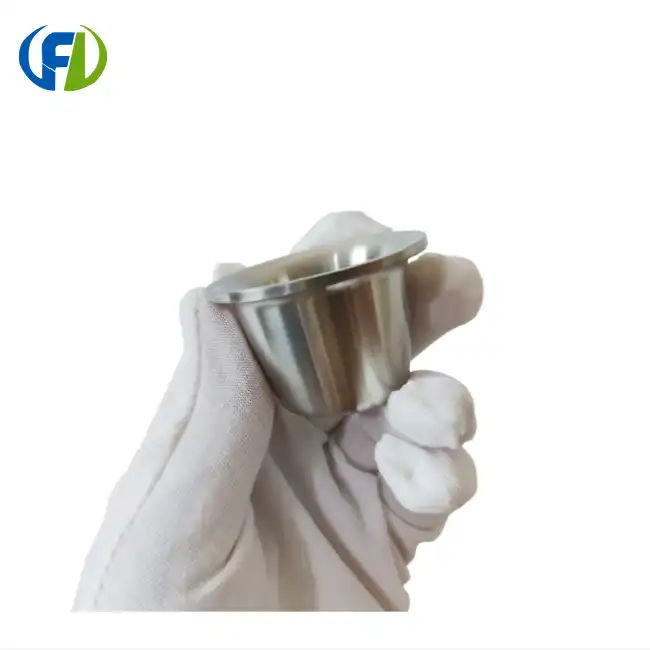 Zirconium Crucible With Flanged price Zirconium Crucible With Flanged price