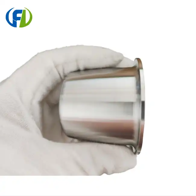Height 43mm Rimmed Zirconium Crucible suppliers