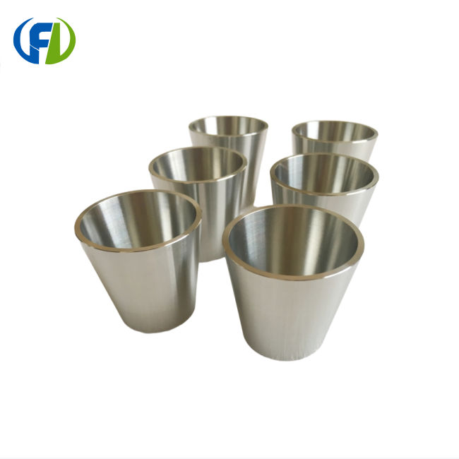 Laboratory Standard nga Zirconium Crucible Ø55mm Pinasinaw