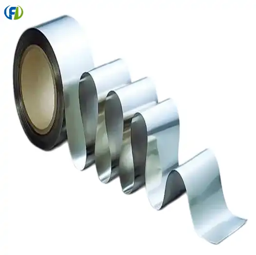 High-purity Gr1 titanium foil (0.02mm), high-temperature resistant and suitable for stamping.