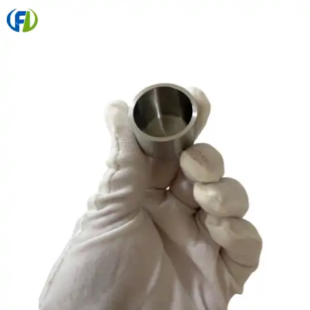 Zr702 15ml pure zirconium crucible, 99.2% purity, for laboratory research use.