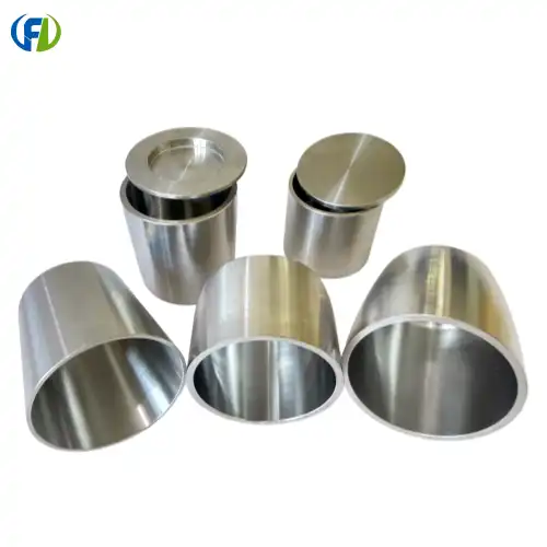 Pure zirconium crucible, 99.5%, 50ml
