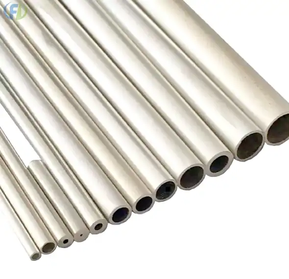 Tubu di zirconiu puru di precisione à parete fina R60702 di 1.5 mm di spessore