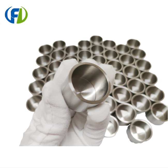 Cadinho de Zircônio Pequeno Ø25×30mm para Metal