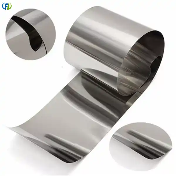 0.08mm UNS R60001 High Purity Precision Zirconium Foil