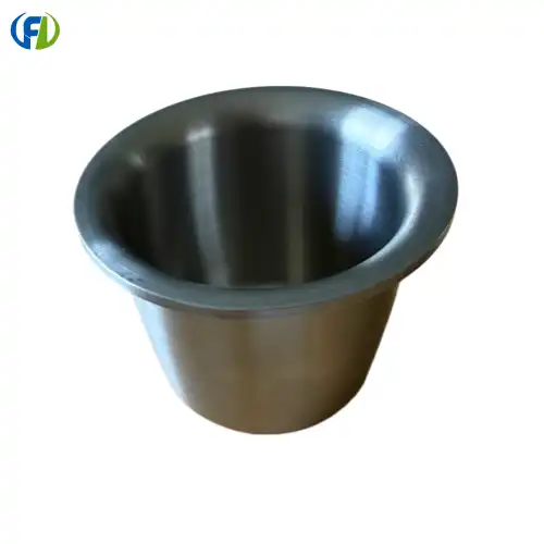 50ml flanged pure zirconium crucible, 99.9%