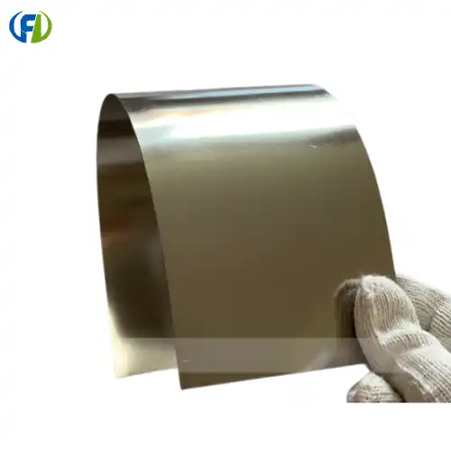 0.01ml pure titanium stampable titanium foil