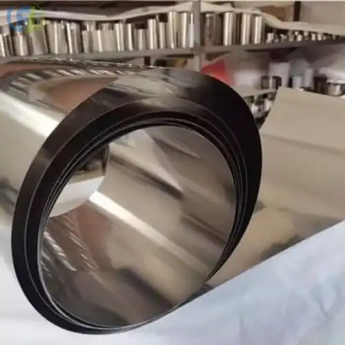Foglia di zirconiu di alta purezza di precisione di qualità nucleare UNS R60001 0.025 mm