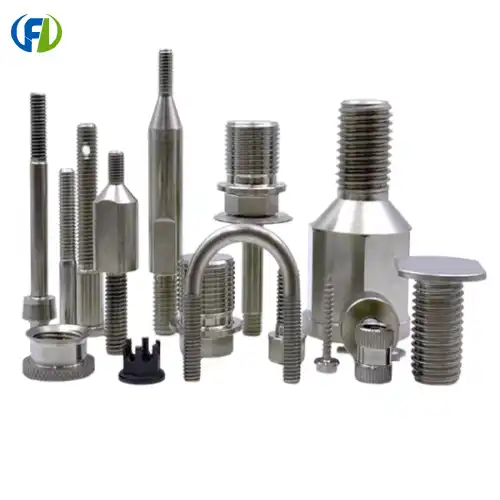 Zirconium screws and nuts